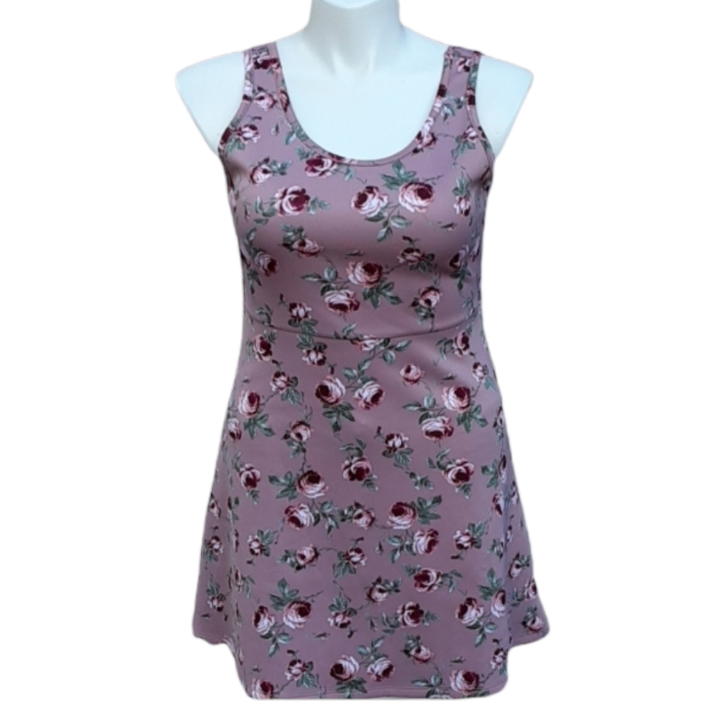 COPY - Pink Rose Bud Tank Dress by  No Comment Floral  NWOT